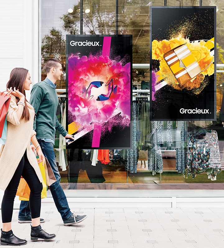 Samsung DOOH digital signage